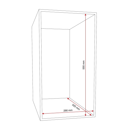 Metalowa Szafa Ubraniowa Curve, Na Cokole, 2x3 Drzwi, 1890x600x550 Mm, Szary