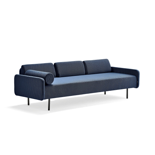 Sofa Trendy, 3 Miejscowa, Sztuczna Skóra, Morski