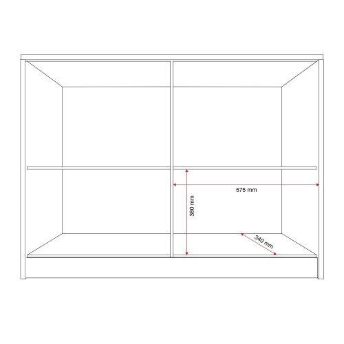 Szafka Flexus Z Drzwiami Przesuwnymi, 925x1200x415 Mm, Szary, Szary