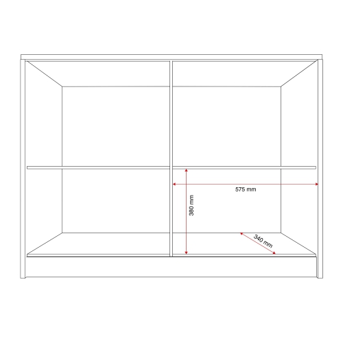 Szafka Flexus Z Drzwiami Przesuwnymi, 925x1200x415 Mm, Buk, Buk