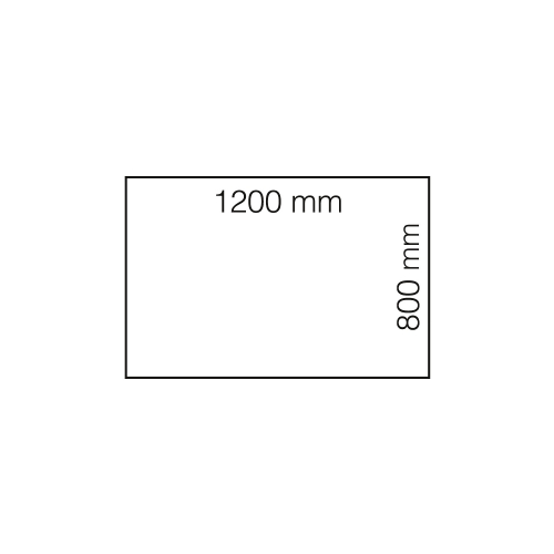 Biurko Modulus, Rama T, 1200x800 Mm, Czarny, Biały