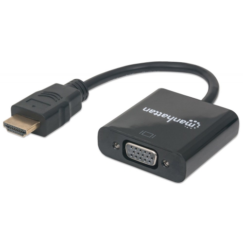 Konwerter Hdmi Na Vga 1080p M/f Zasilanie Micro Usb