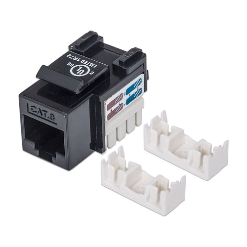 Moduł Keystone Rj45 Utp Cat6 Czarny