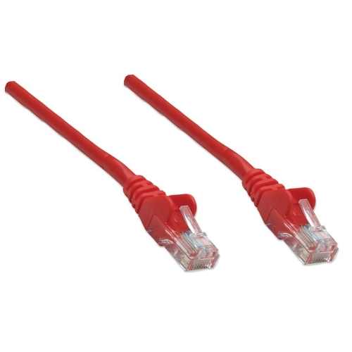 Patch Cord Cat5e Utp 10m Czerwony 100% Miedź