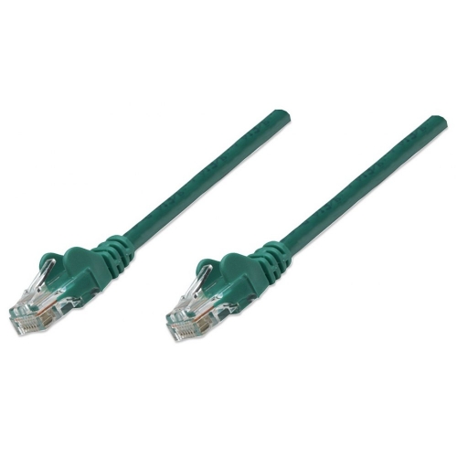 Patch Cord Cat6 Utp 0,5m Zielony 100% Miedź