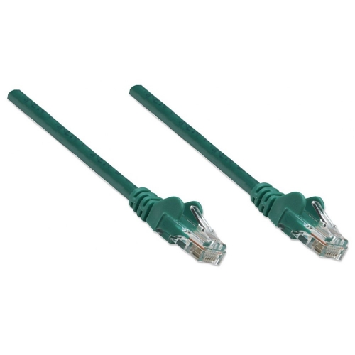 Patch Cord Cat6 Utp 2,0m Zielony 100% Miedź