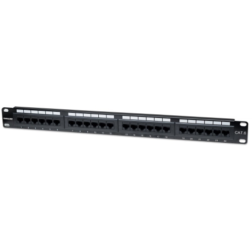 Patch Panel Utp Cat6 24-portowy