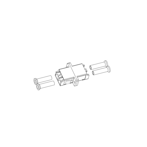 Adapter światłowodowy Lc/lc Duplex Multimode Om3 Aqua