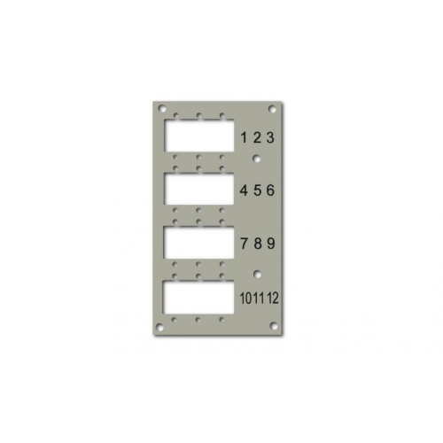 Panel Przedni Do Przełącznicy Efb 53705.1v3 Na 12 Adapterów