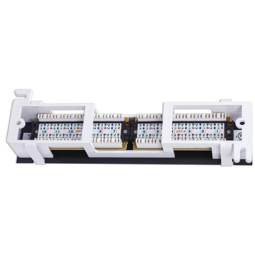 Patch Panel Naścienny Cat6 Utp 12x Rj45