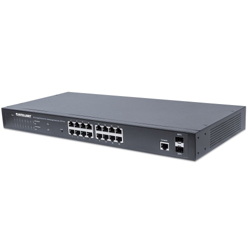 Gigabit Switch 16x 10/100/1000 Rj45 Poe+ 2x Sfp Managed