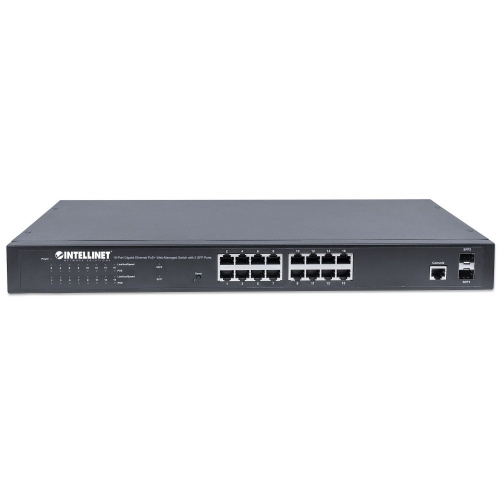 Gigabit Switch 16x 10/100/1000 Rj45 Poe+ 2x Sfp Managed