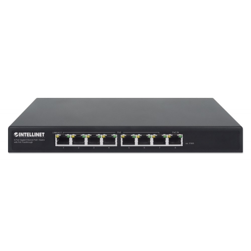 Switch Gigabit 8x Rj45 Poe+ 85w, Zasilanie Przez Poe