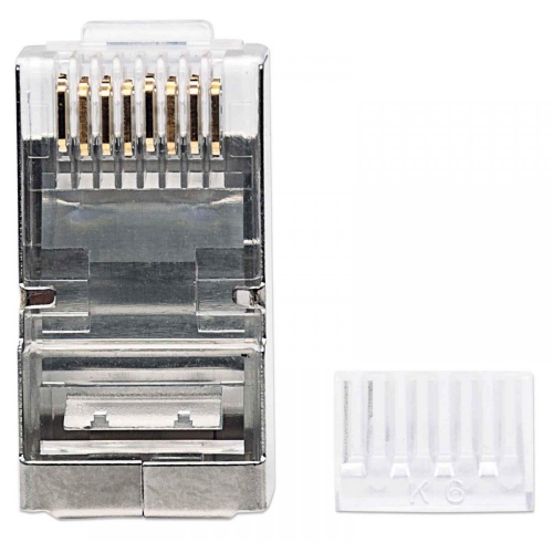 Wtyk Modularny Rj45 Cat6, Stp, Linia Pro, 90 Sztuk