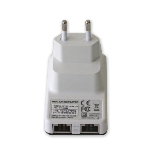 Wireless Router/Extender/Repeater 300n Wall-plug