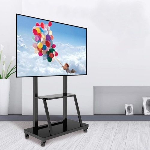 Stojak Mobilny Tv Led/lcd/pdp 55-100 Cali 150kg Z Półką