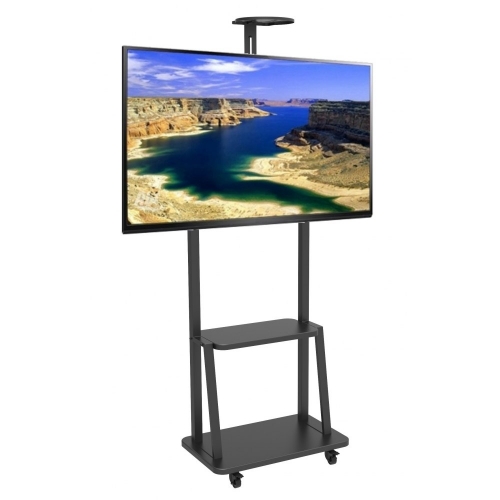 Mobilny Stojak Do Telewizora Led/lcd 32-70 Cali 60kg Z Półką