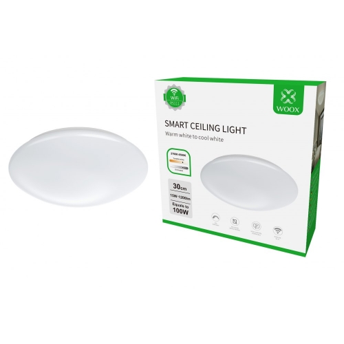 Sufitowa Smart Lampa Led 30cm Zdalnie Sterowana Wifi, R5111