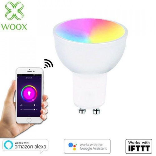 Woox R9076 Smart żarówka Wifi Led Rgb+cct 5w Gu10