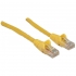 Patch Cord Cat5e Utp 1.0m żółty 100% Miedź