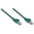 Patch Cord Cat5e Utp 3,0m Zielony 100% Miedź