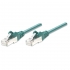 Patch Cord Cat5e F/utp 20m Zielony 100% Miedź