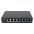 Switch 6 Portów Rj45 10/100 W Tym 3x Poe I 1x High-power Poe