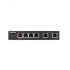 Switch 6 Portów Rj45 10/100 W Tym 3x Poe I 1x High-power Poe